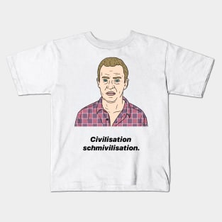 JEZ | CIVILISATION SCHMIVILISATION Kids T-Shirt